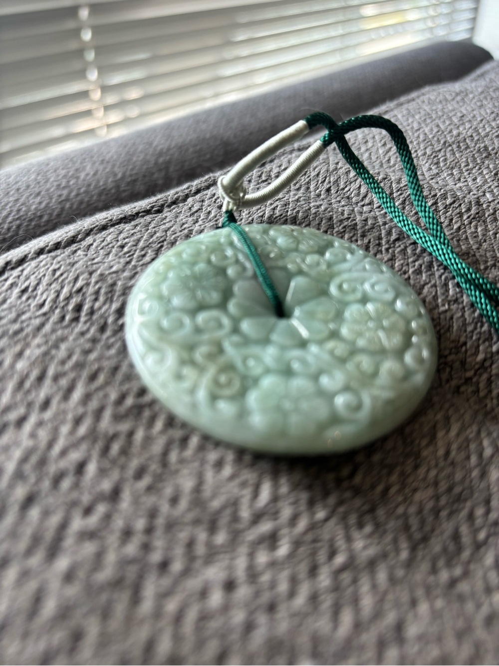 Jadeite pendant